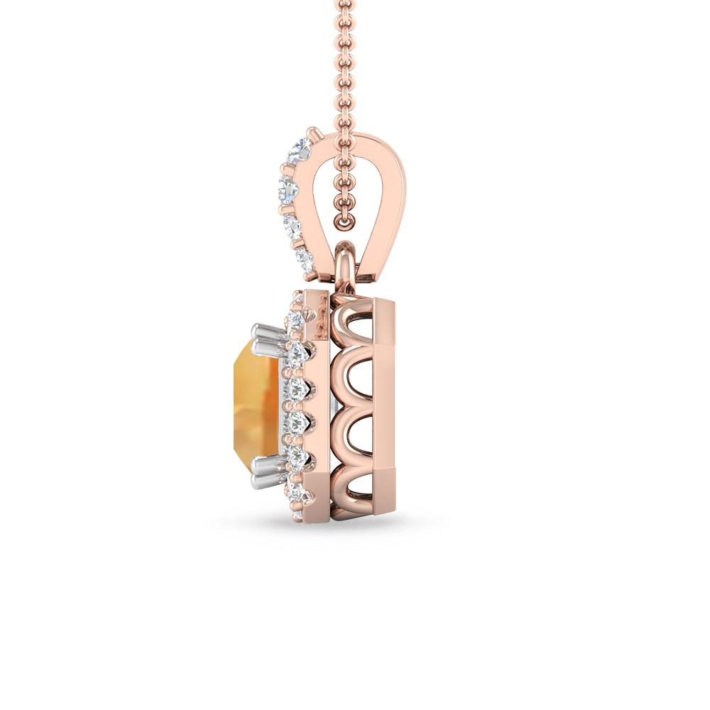 Rose Gold - Citrine