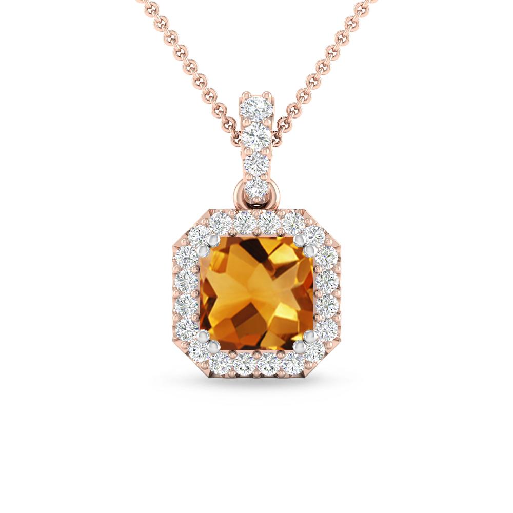 Rose Gold - Citrine