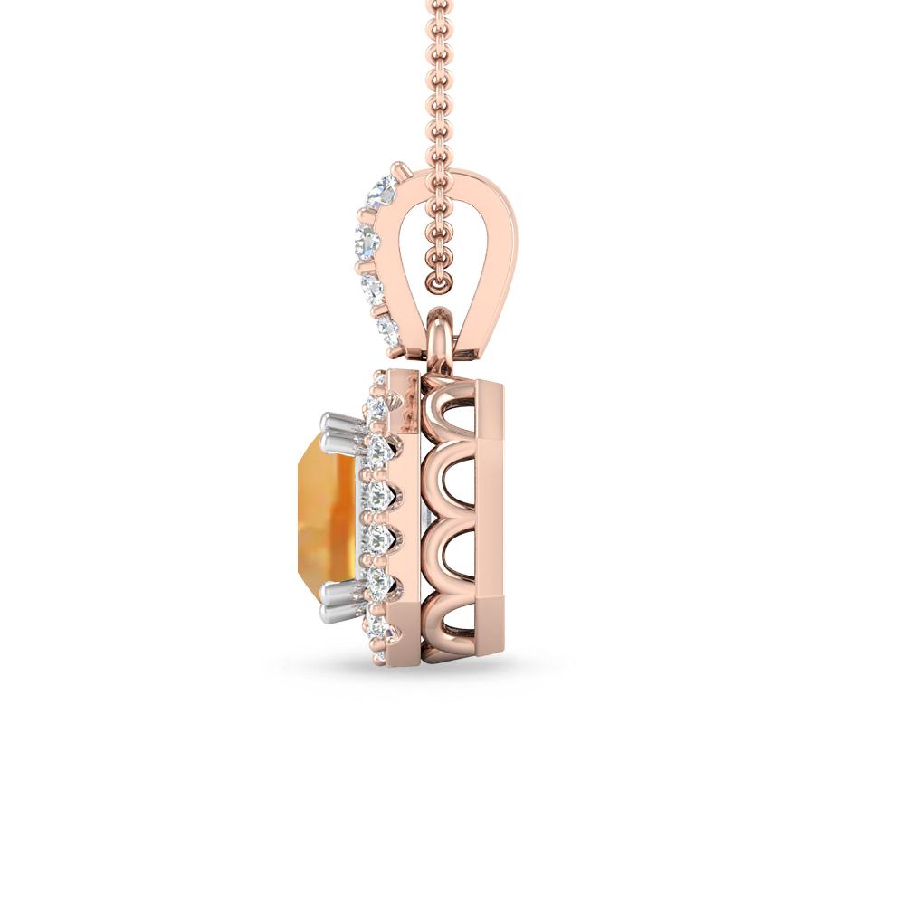 Rose Gold - Citrine