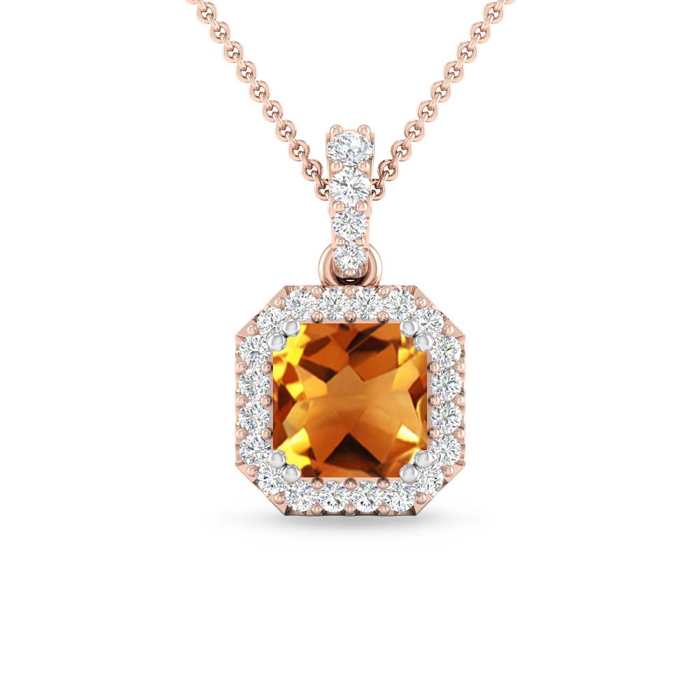 Rose Gold - Citrine