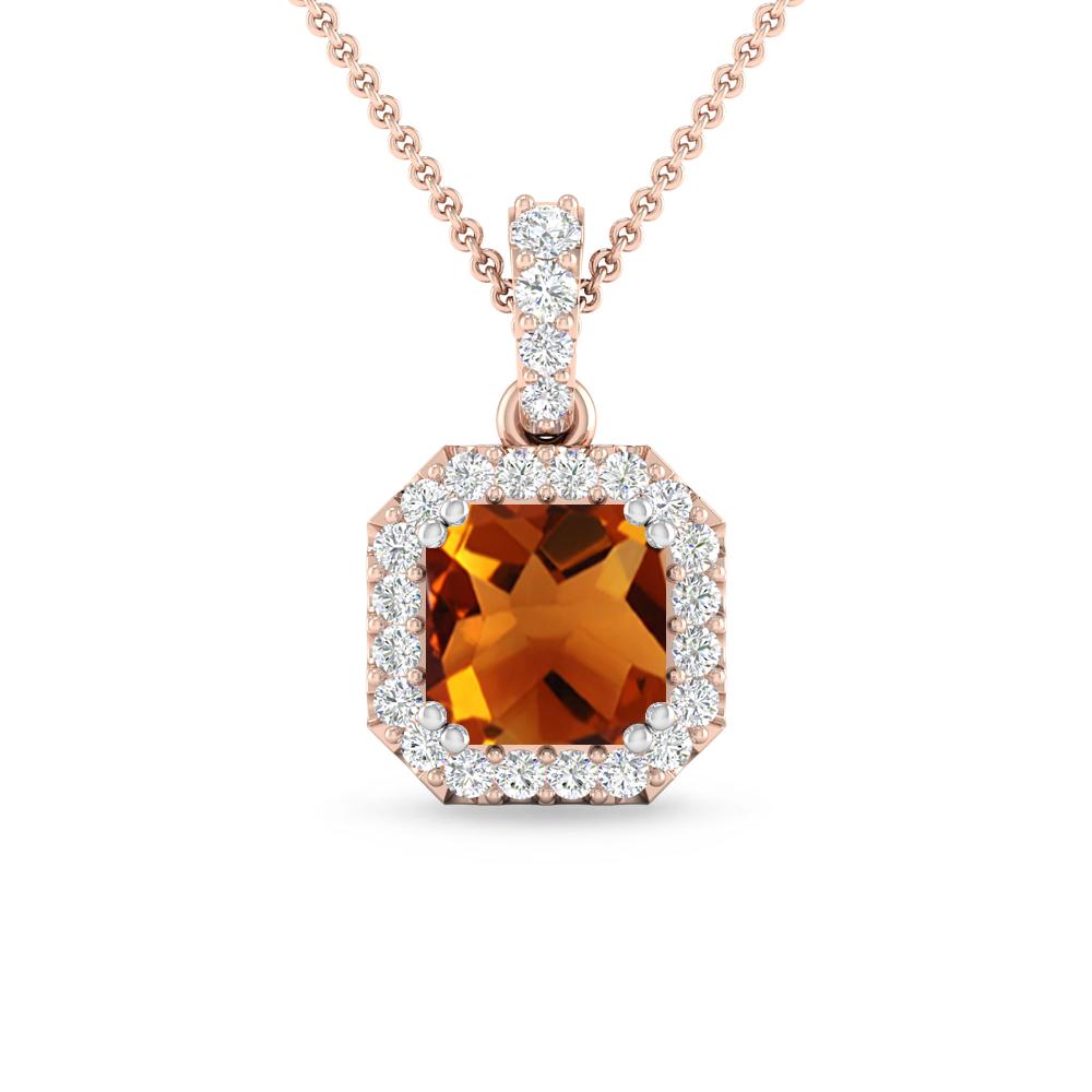 Rose Gold - Citrine