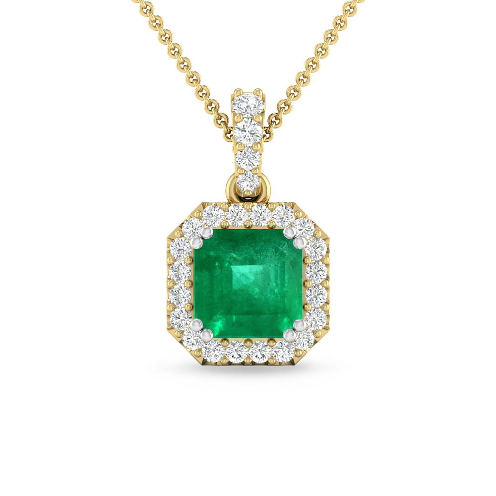 Yellow Gold - Emerald