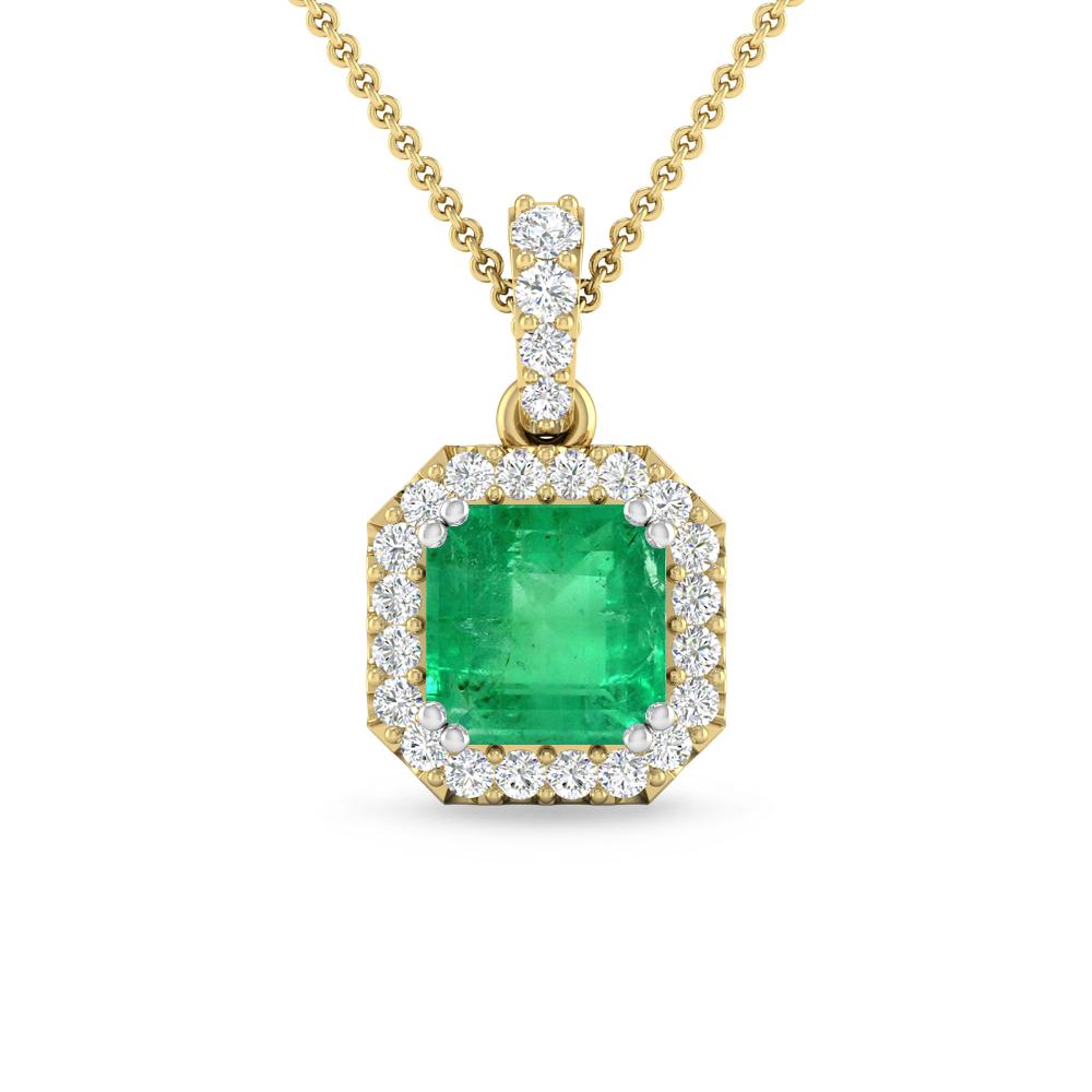 Yellow Gold - Emerald