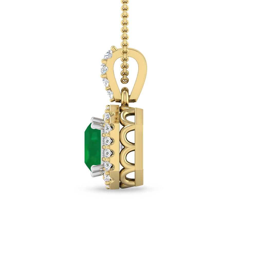 Yellow Gold - Emerald