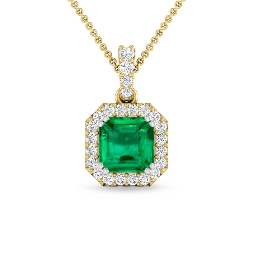 Yellow Gold - Emerald