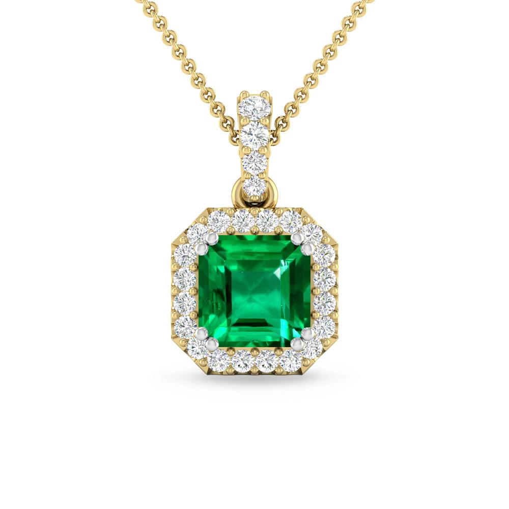 Yellow Gold - Emerald