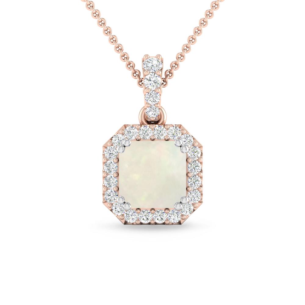 Rose Gold - Opal