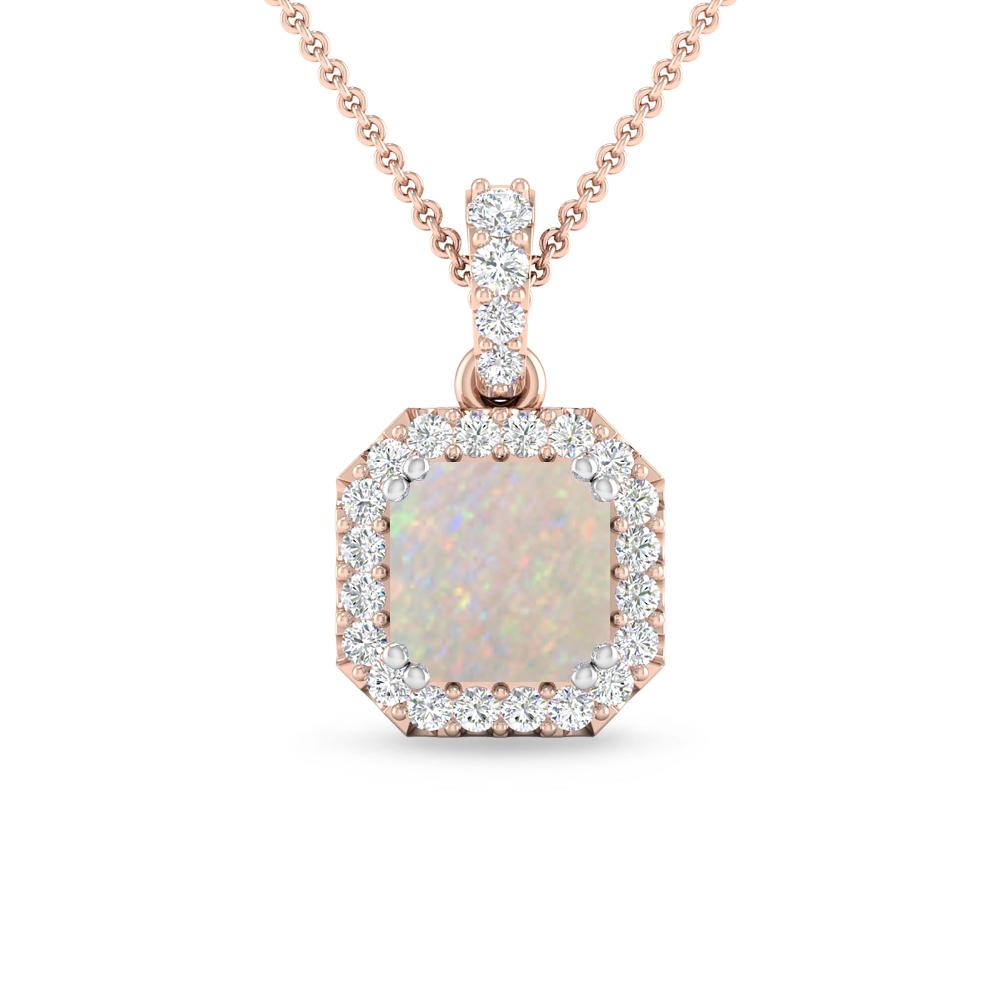 Rose Gold - Opal