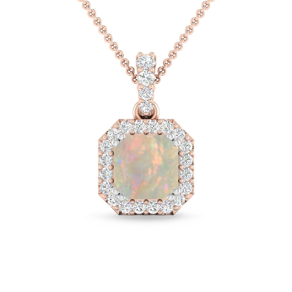 Rose Gold - Opal