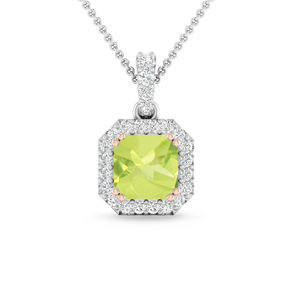 White Gold - Peridot