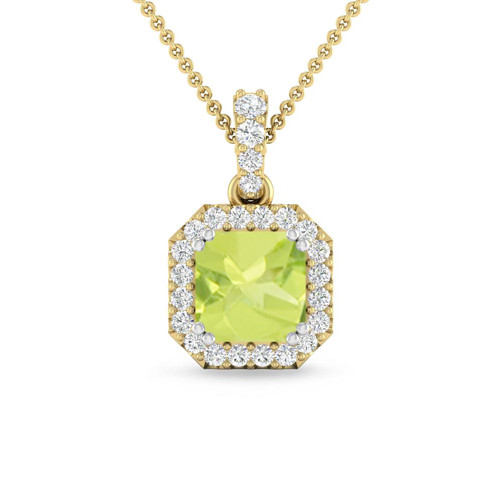 Yellow Gold - Peridot