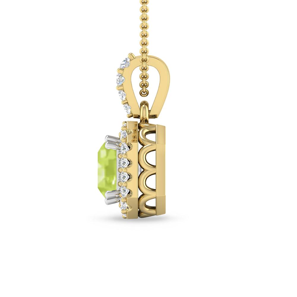 Yellow Gold - Peridot