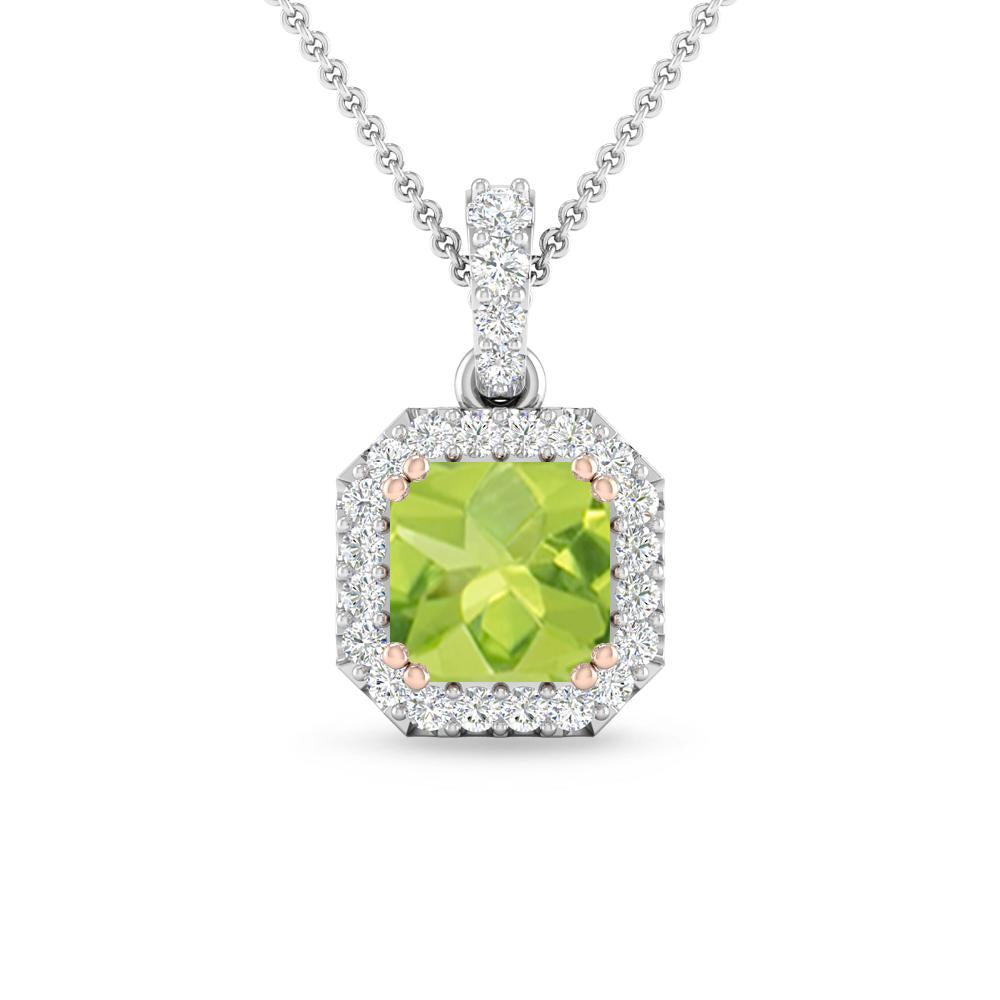 White Gold - Peridot