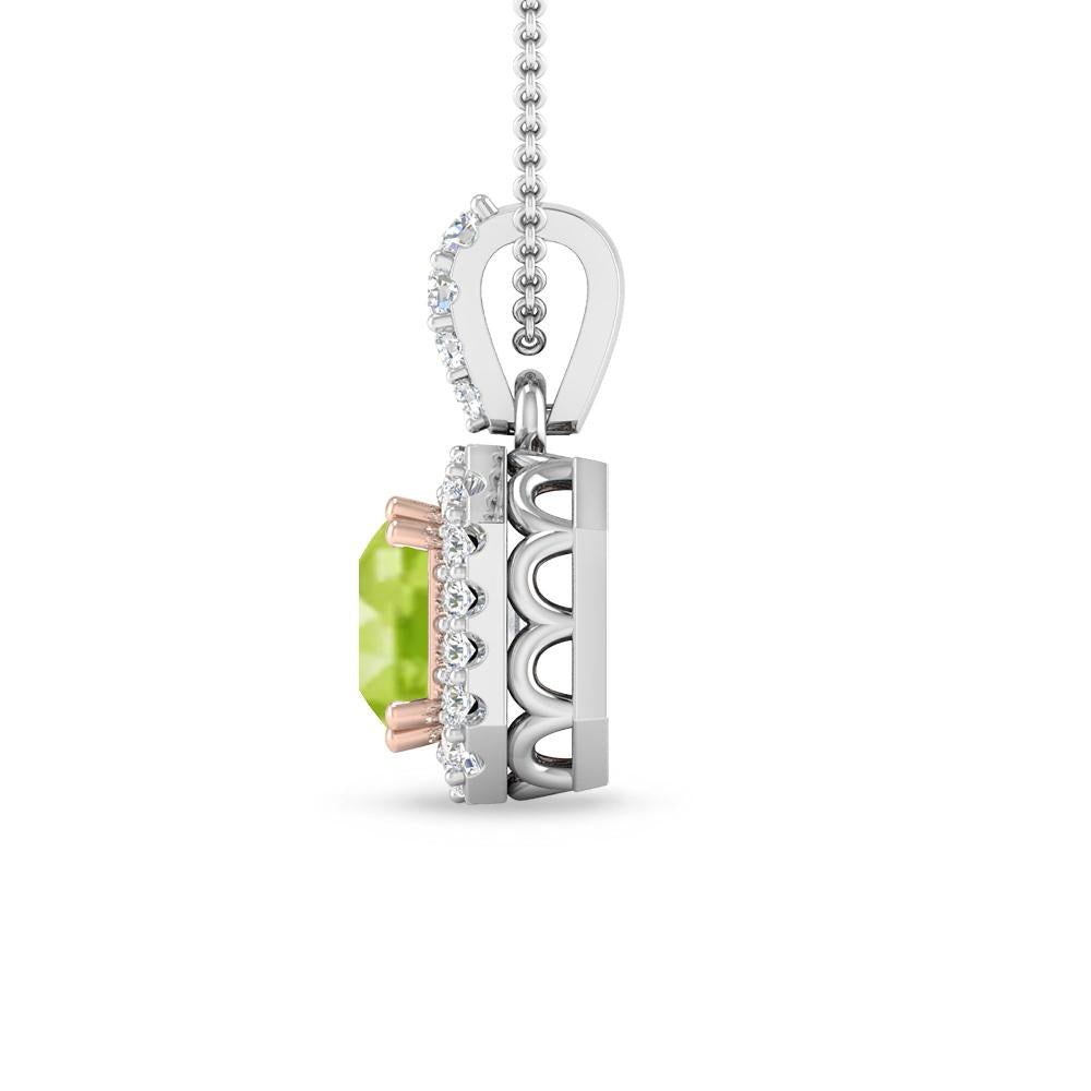 White Gold - Peridot