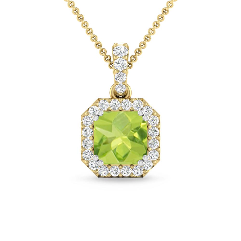 Yellow Gold - Peridot