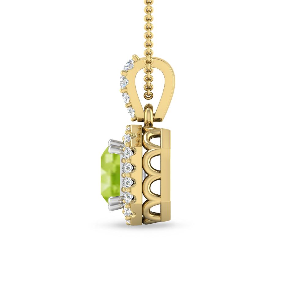 Yellow Gold - Peridot