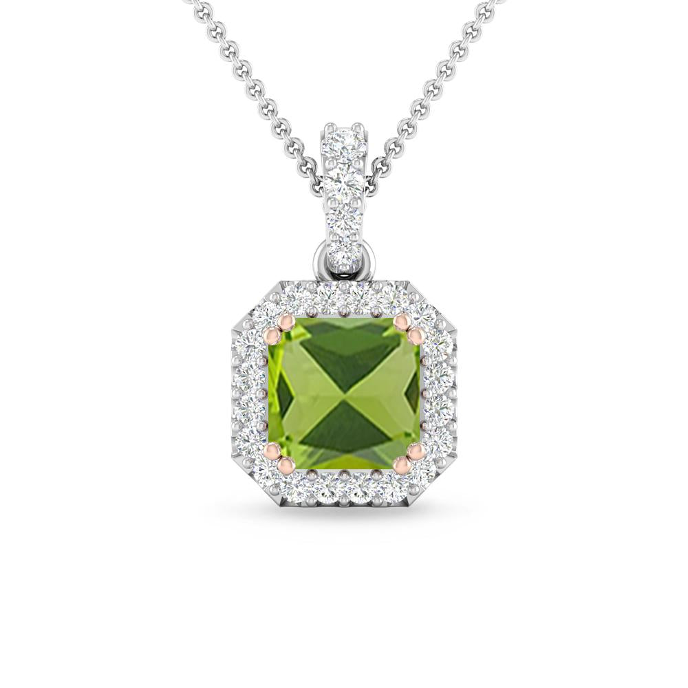 White Gold - Peridot