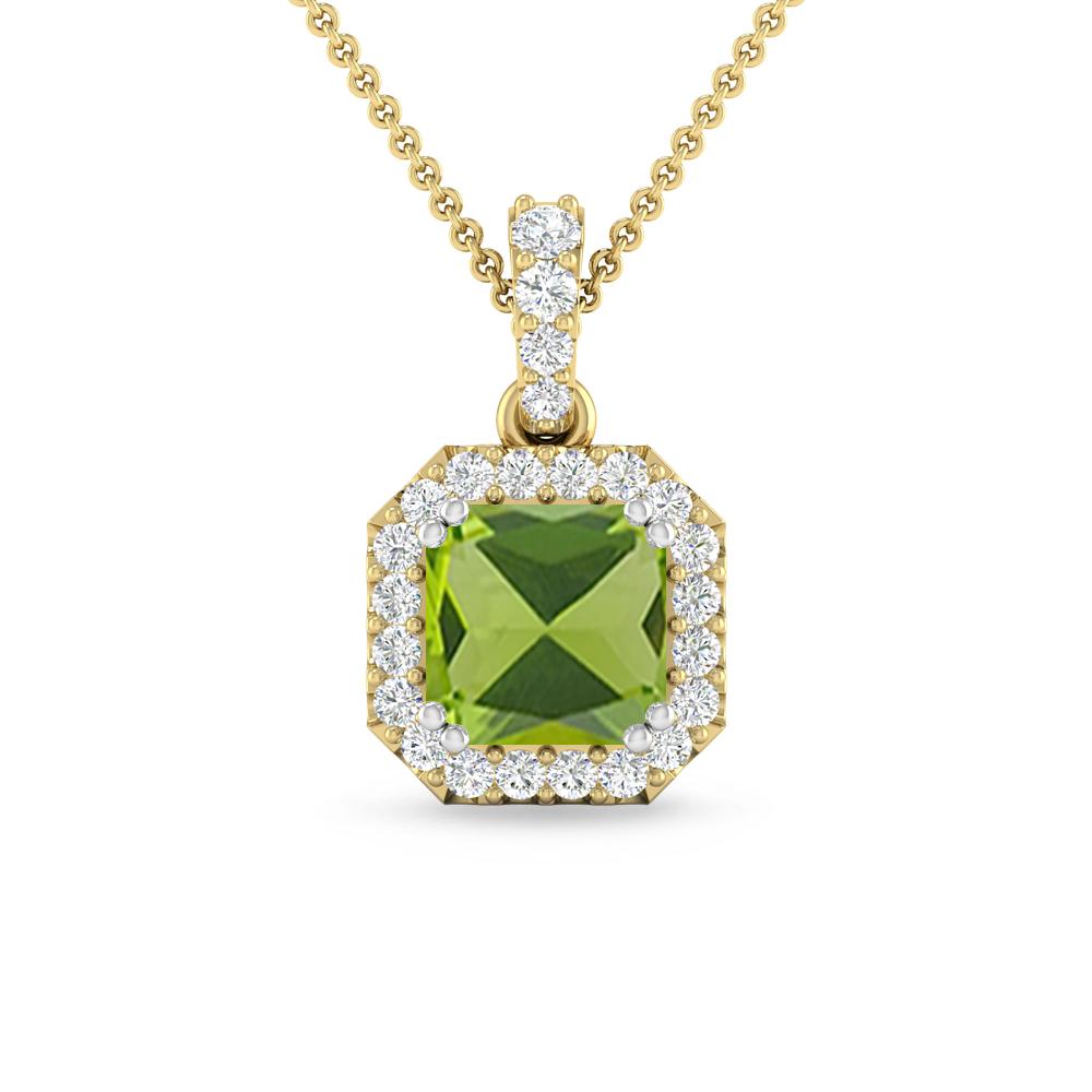 Yellow Gold - Peridot