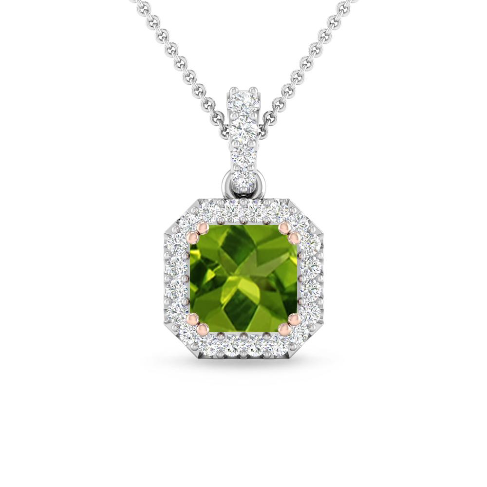 White Gold - Peridot