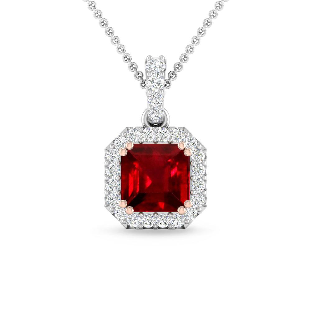 White Gold - Ruby