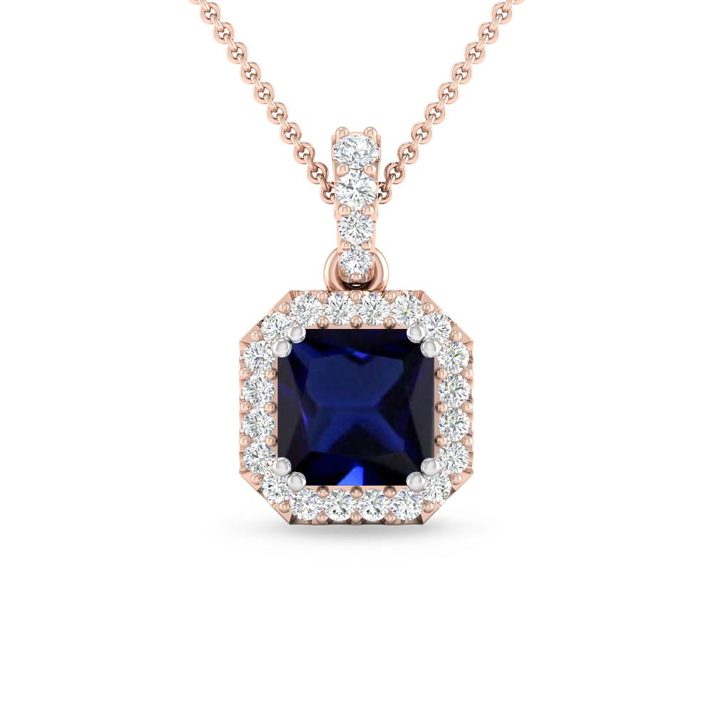 Rose Gold - Sapphire