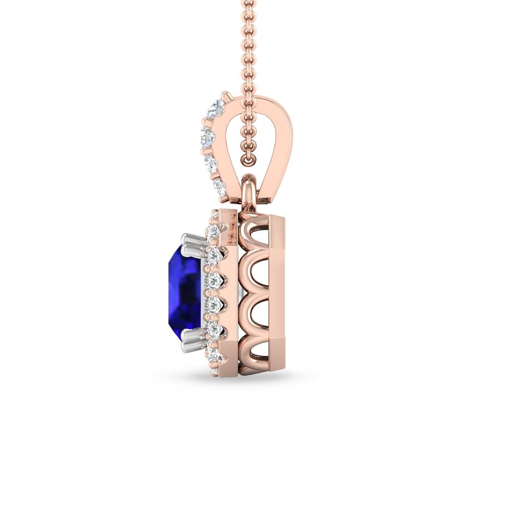 Rose Gold - Tanzanite