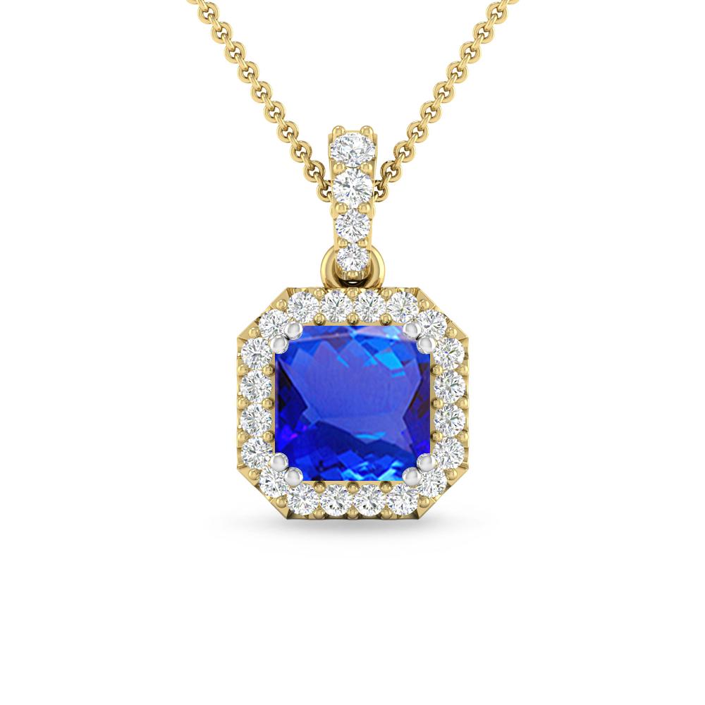 Yellow Gold - Tanzanite