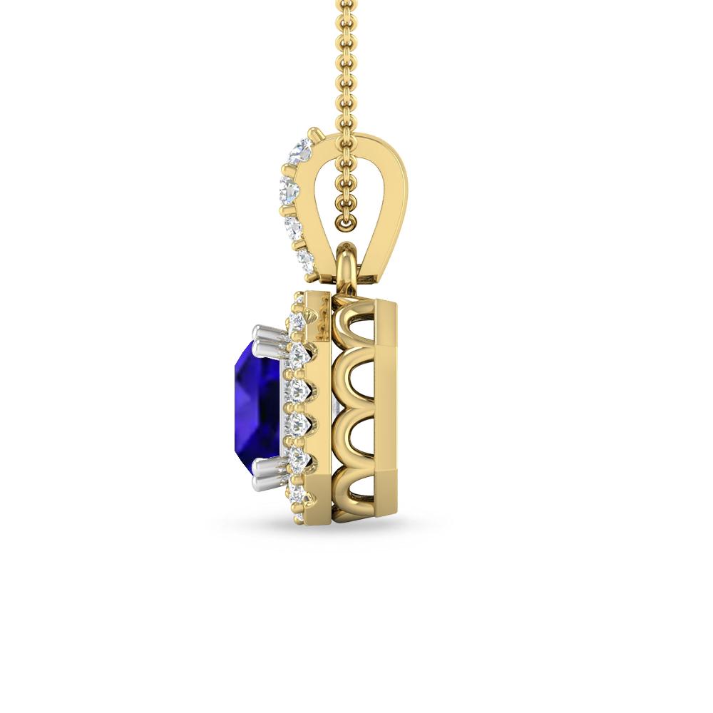 Yellow Gold - Tanzanite