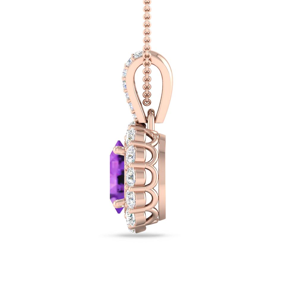 Rose Gold - Amethyst