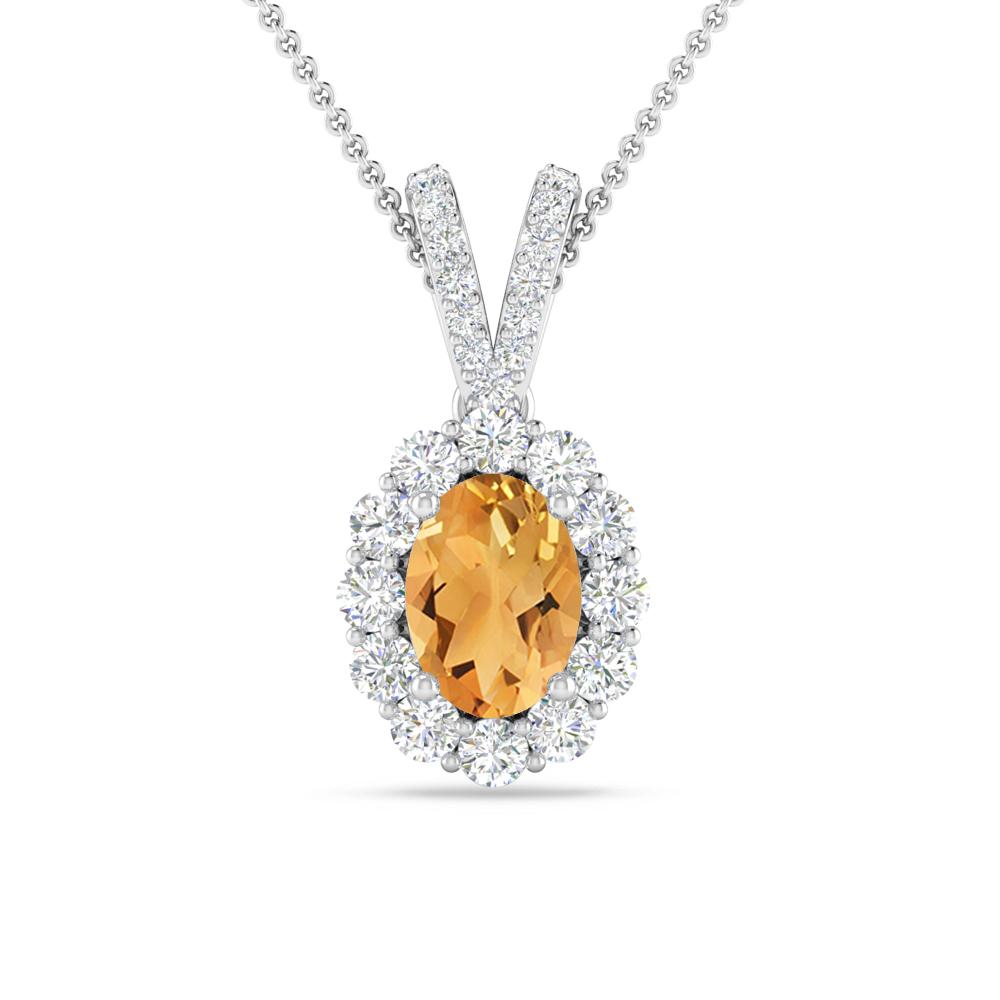 White Gold - Citrine