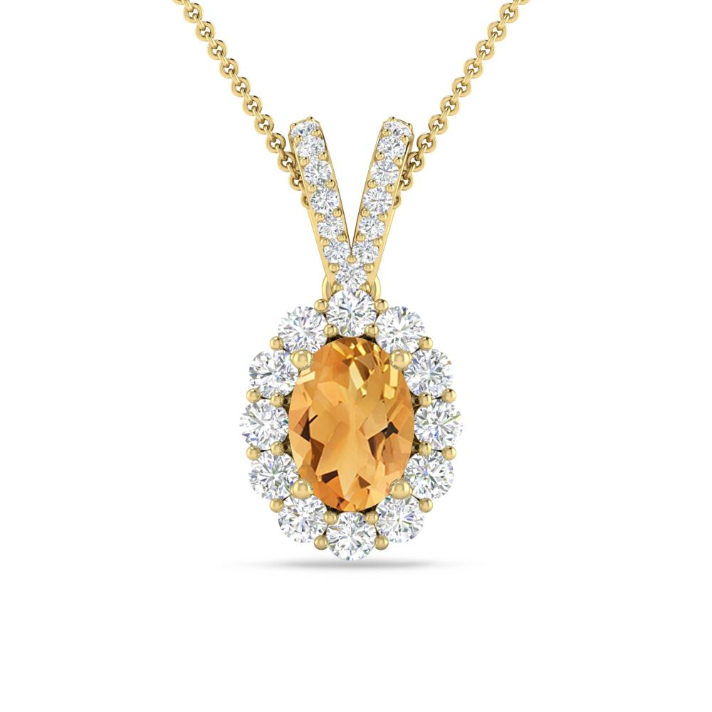 Yellow Gold - Citrine