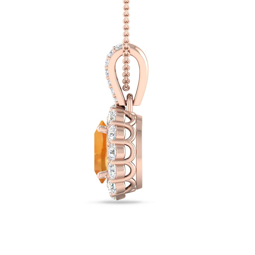 Rose Gold - Citrine