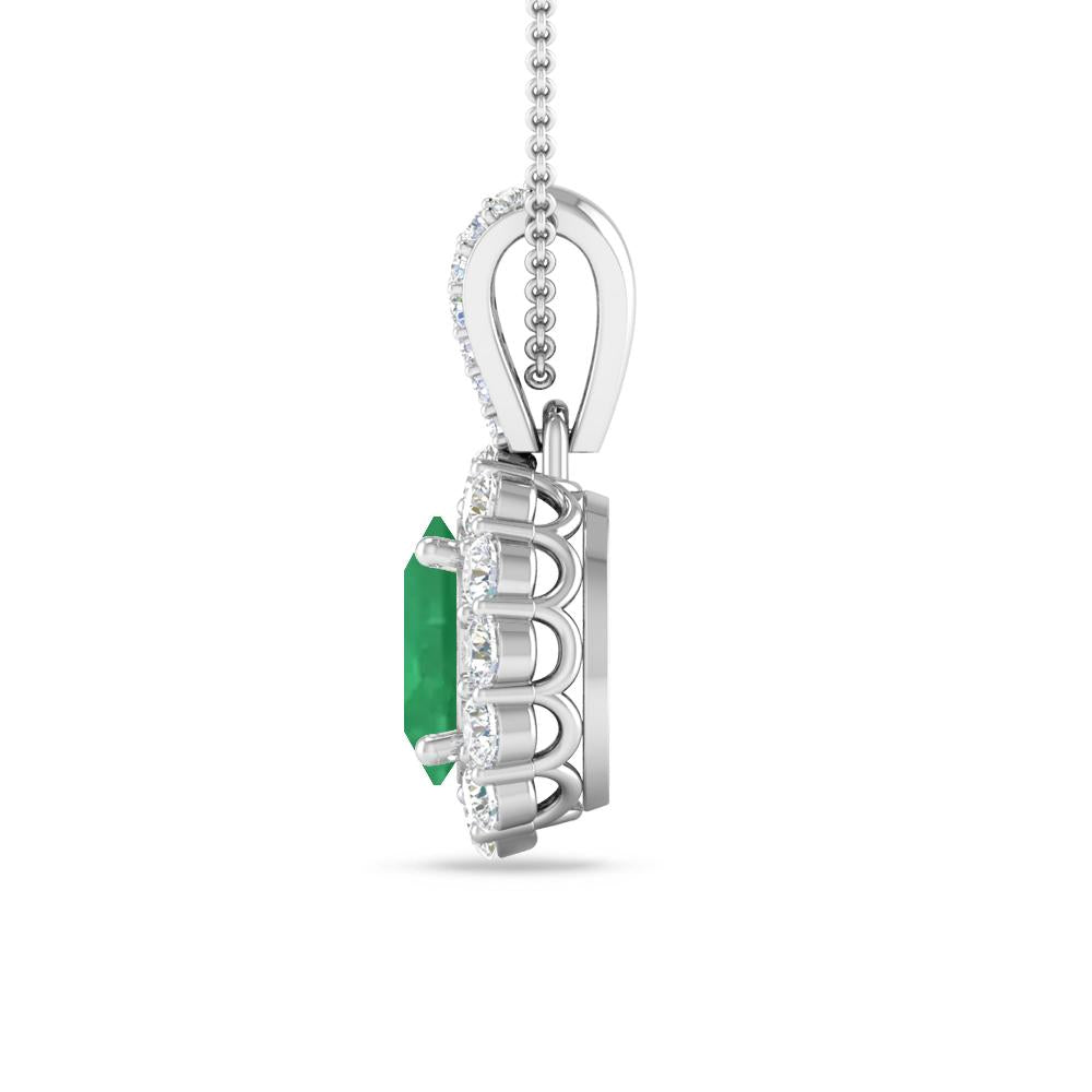 White Gold - Emerald