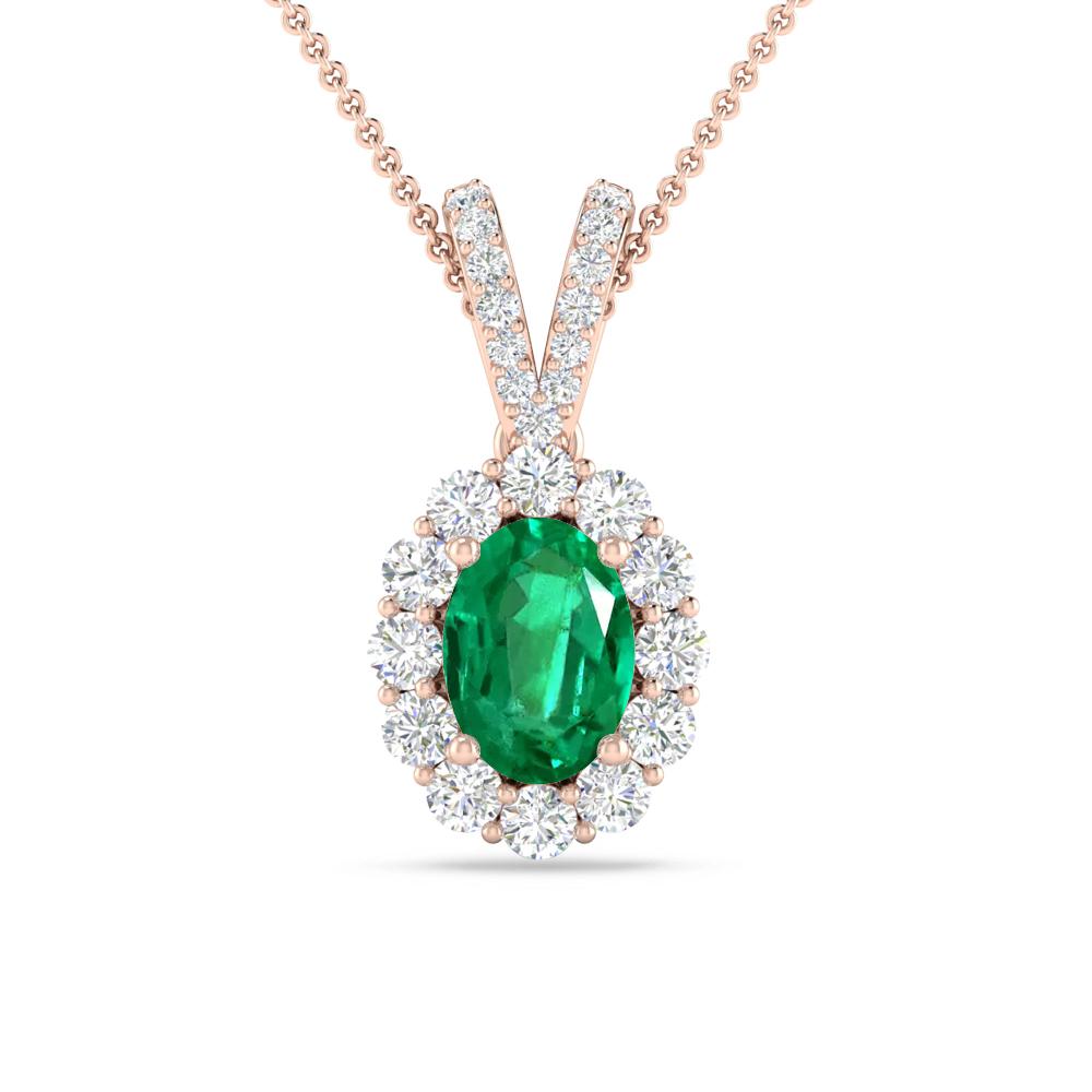 Rose Gold - Emerald