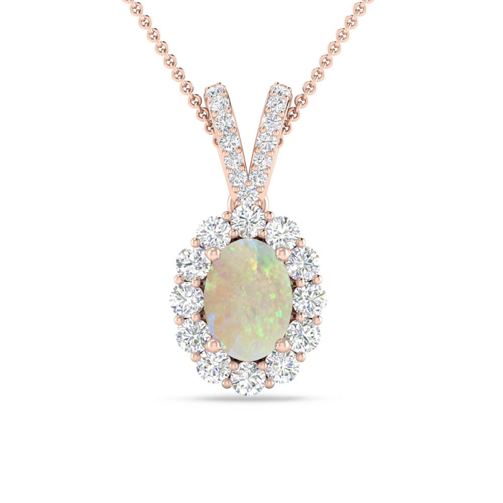 Rose Gold - Opal