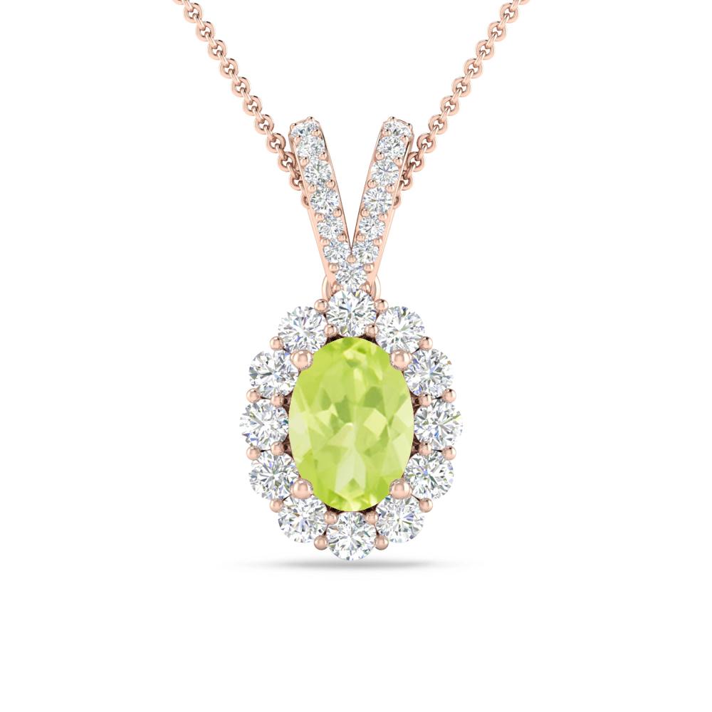 Rose Gold - Peridot