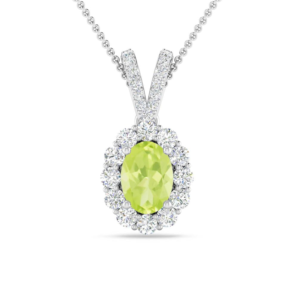 White Gold - Peridot