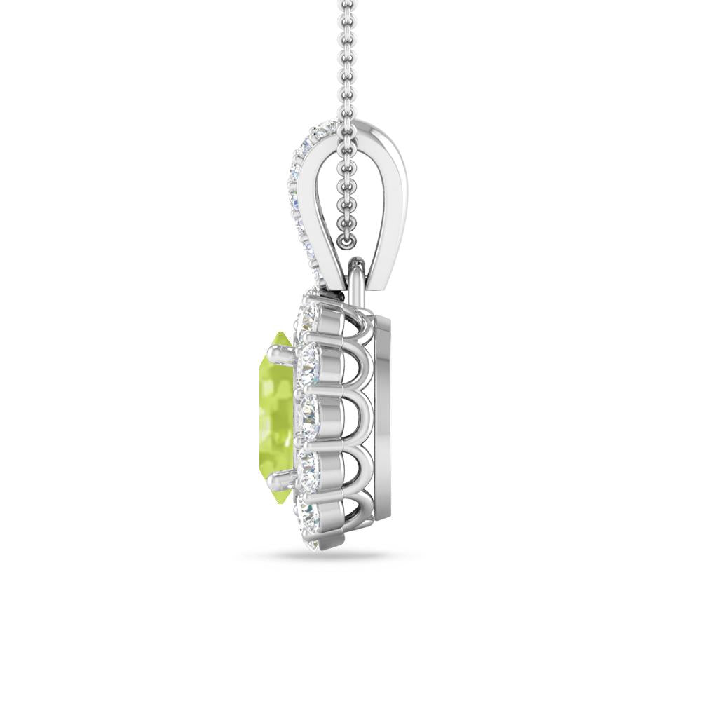 White Gold - Peridot