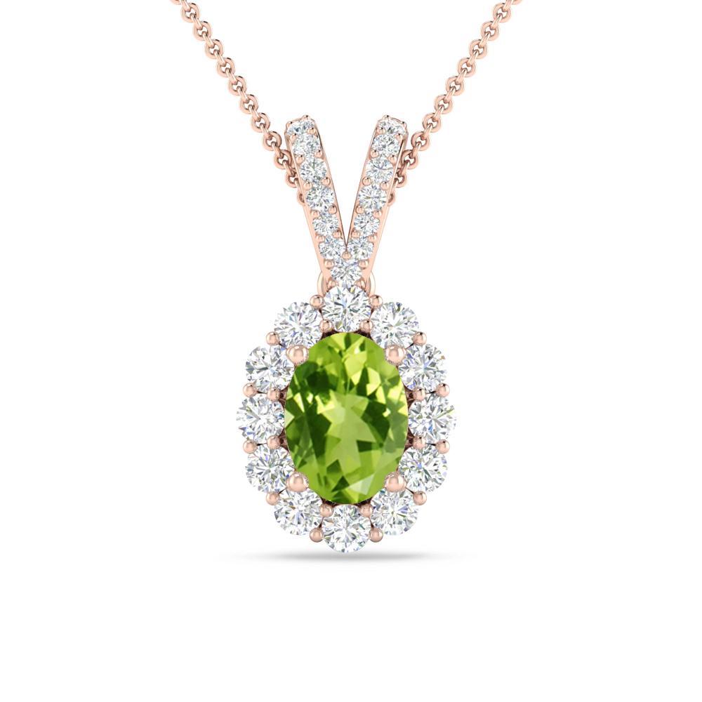 Rose Gold - Peridot