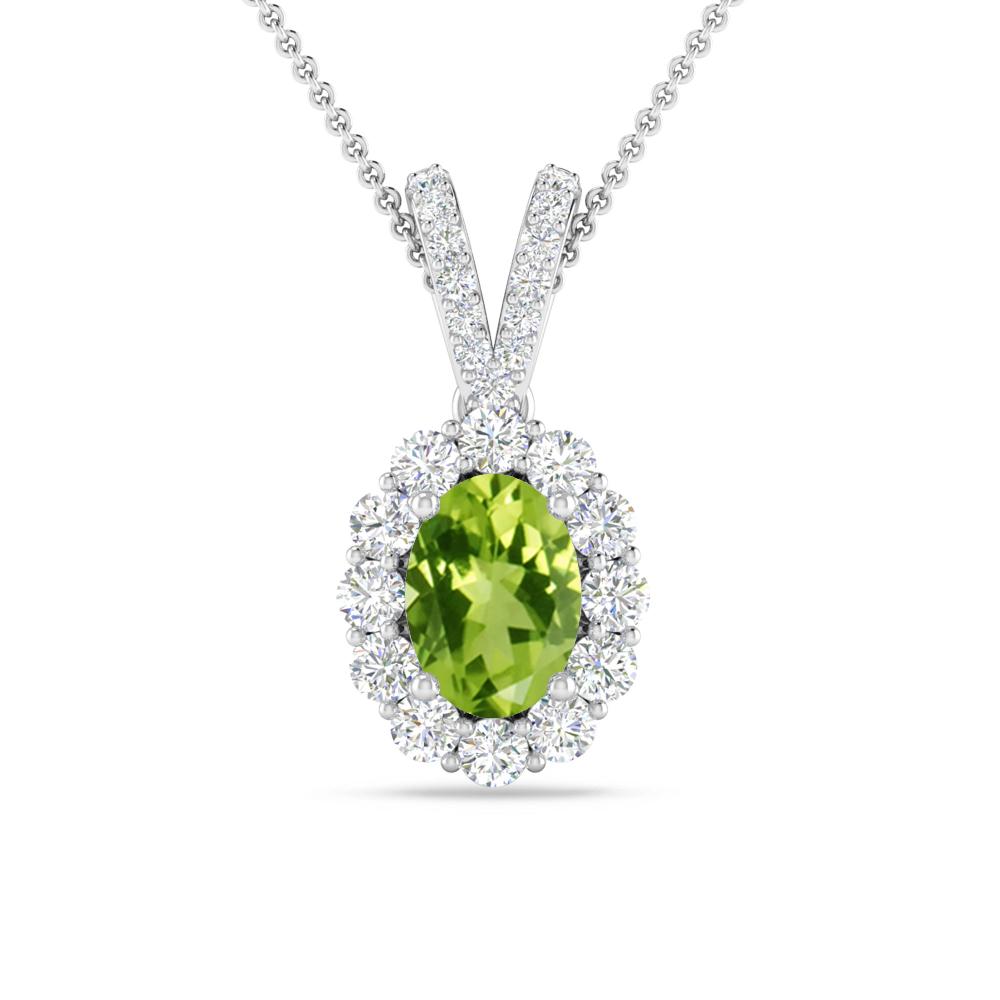 White Gold - Peridot