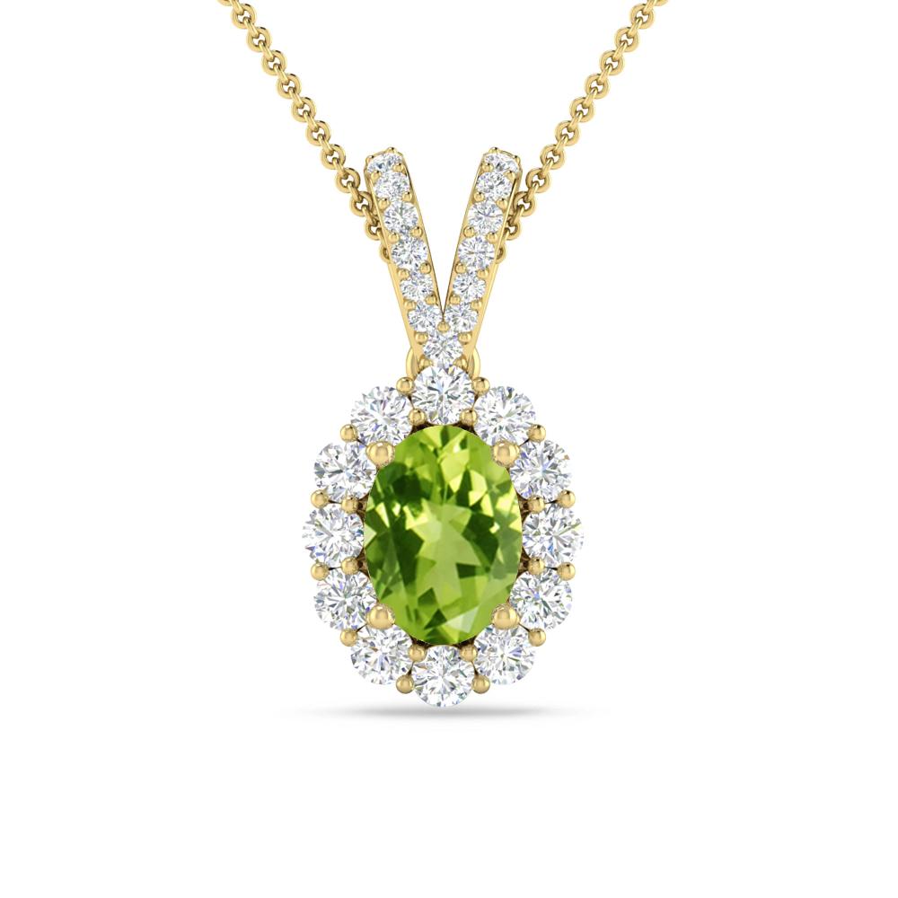 Yellow Gold - Peridot