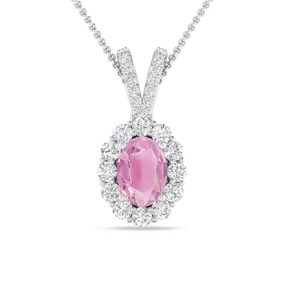 White Gold - Pink Tourmaline