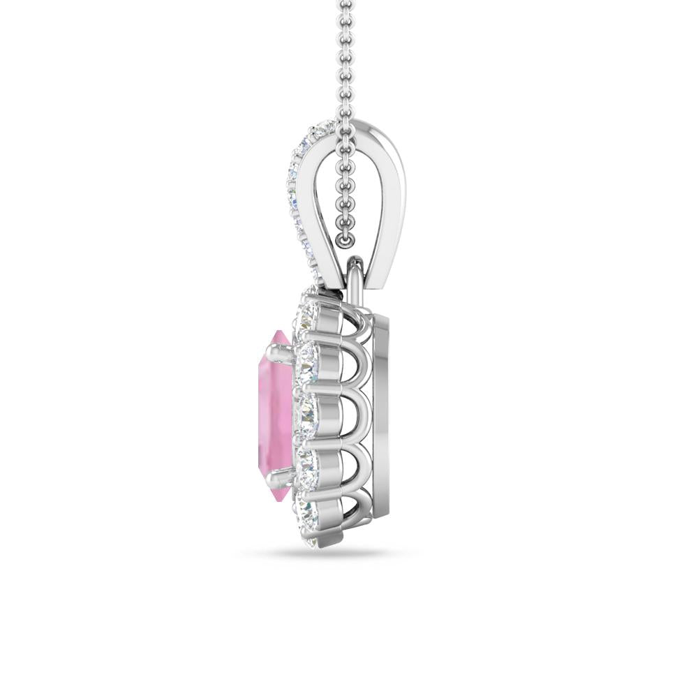 White Gold - Pink Tourmaline