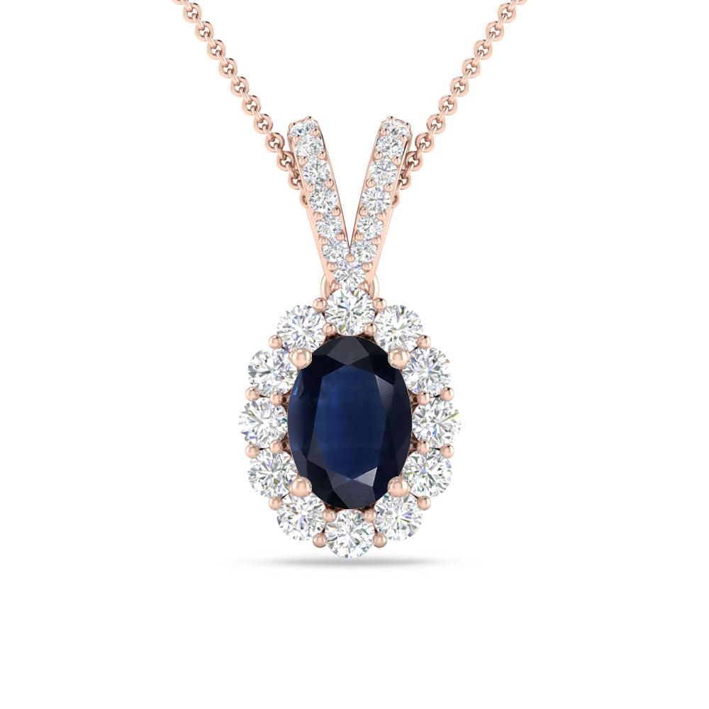 Rose Gold - Sapphire