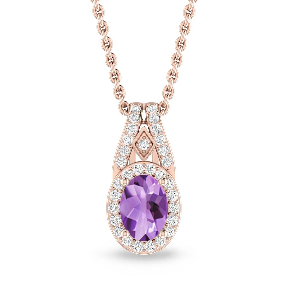 Rose Gold - Amethyst