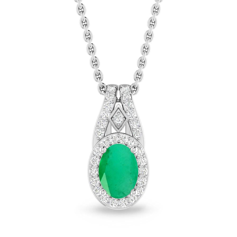 White Gold - Emerald