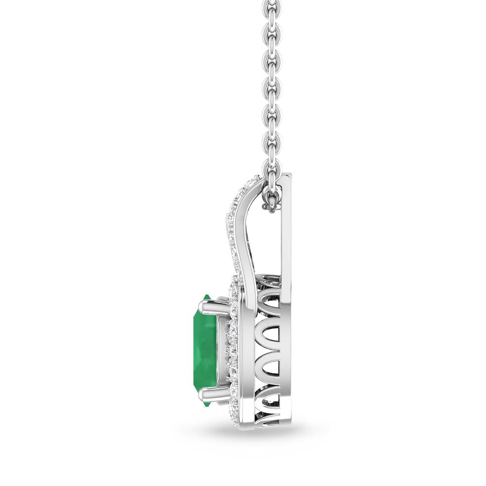 White Gold - Emerald