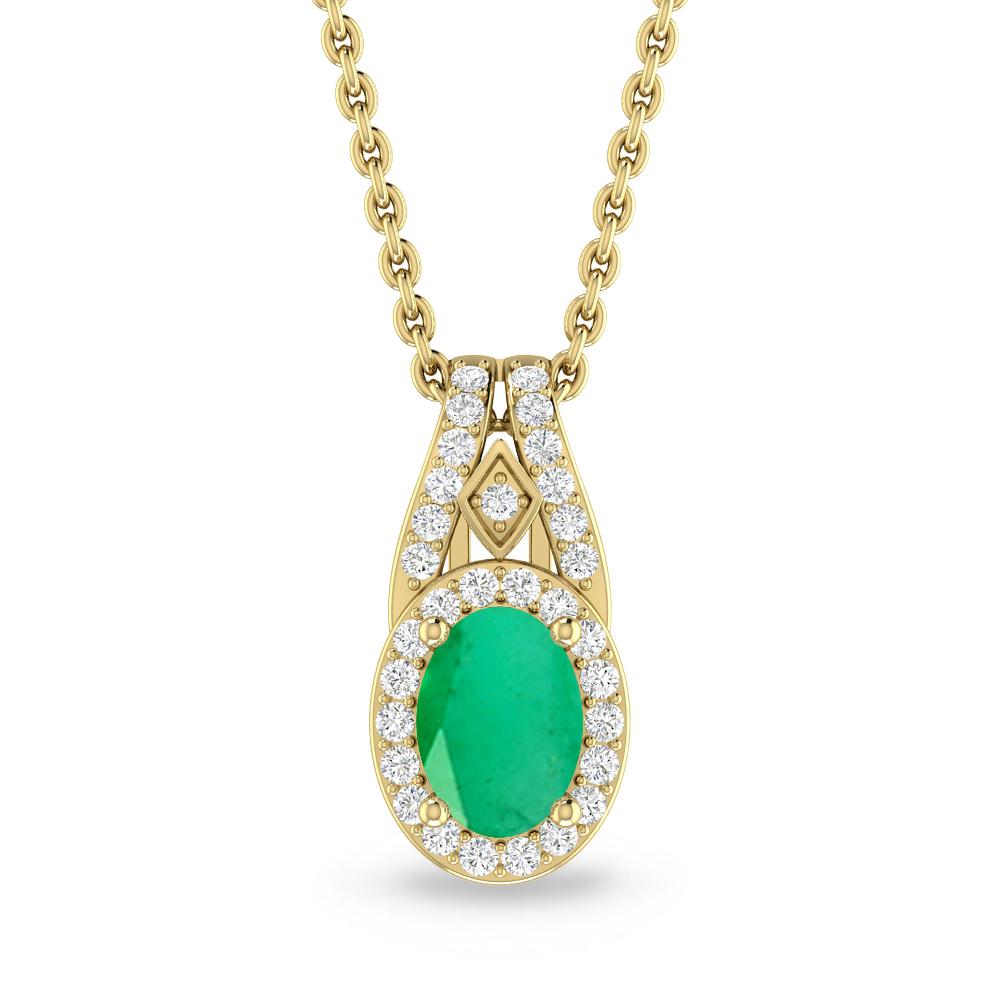 Yellow Gold - Emerald