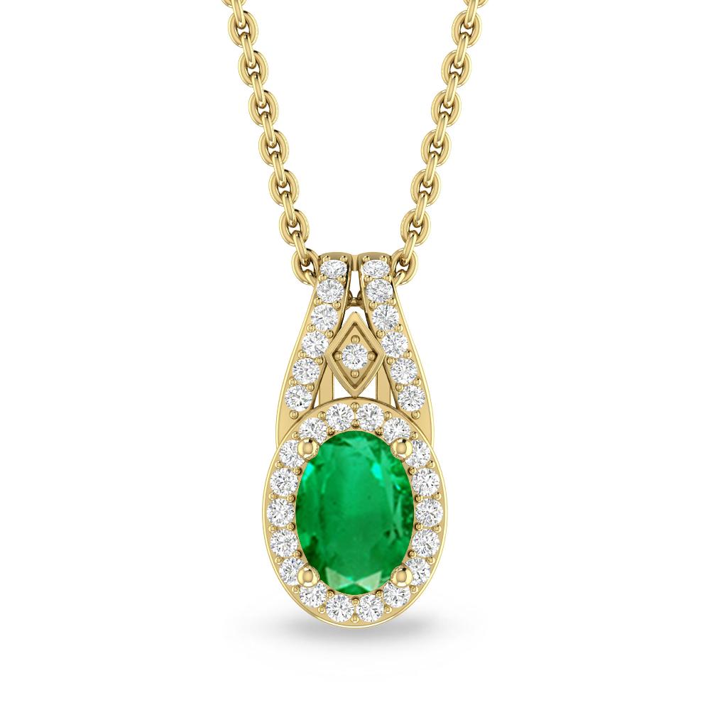 Yellow Gold - Emerald