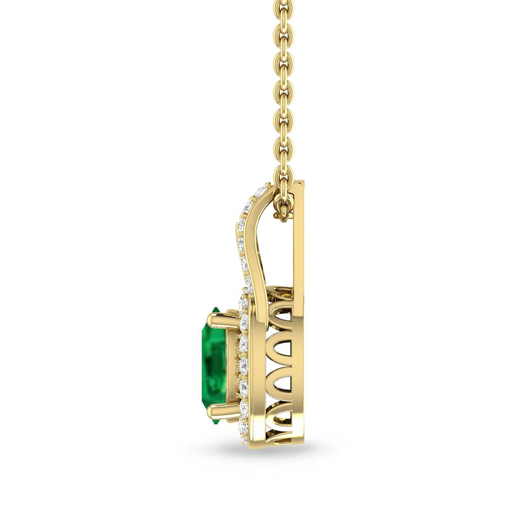 Yellow Gold - Emerald